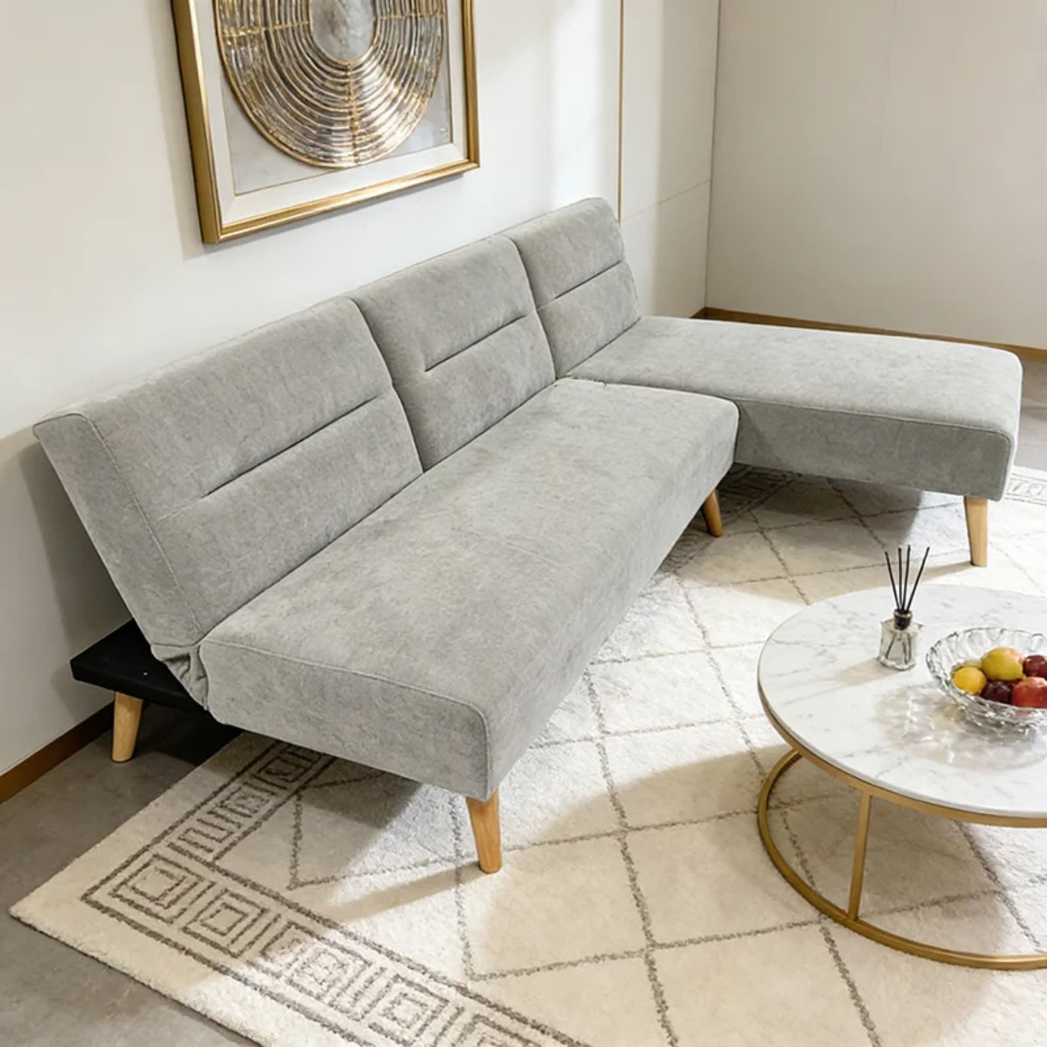 מערכת ישיבה מודרנית עם שזלונג דגם אסף